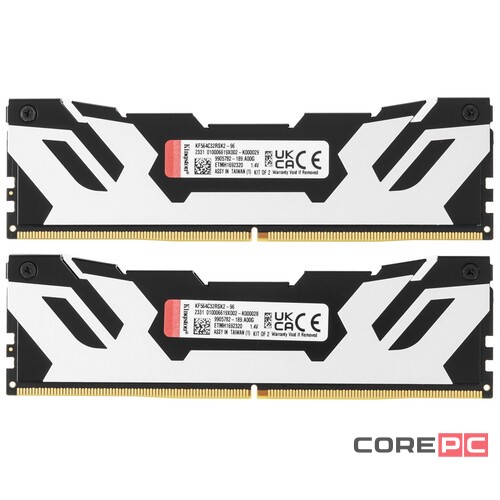 Оперативная память 96 Gb 6400 MHz Kingston FURY Renegade Silver/Black (KF564C32RSK2-96)