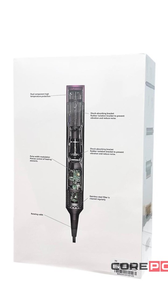 Мультистайлер SenCiciMen X9 EU( европейской вилкой) Насадок 4шт синяя