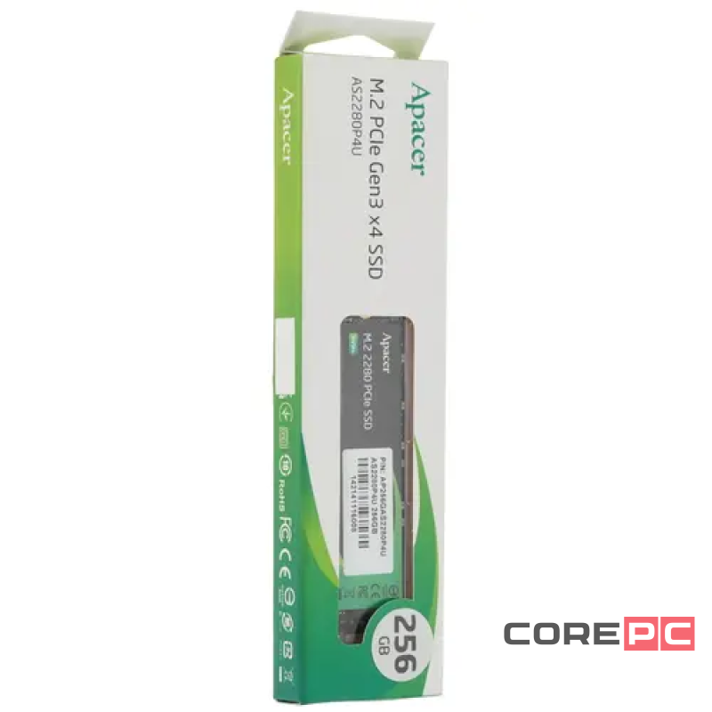 Твердотельный накопитель Apacer 256 Gb (AP256GAS2280P4U-1)