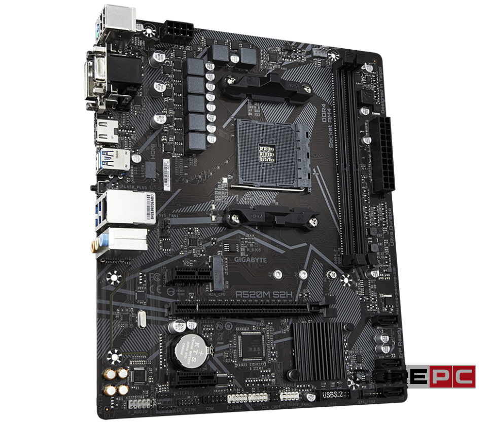 Материнская плата Gigabyte A520M S2H 1.3