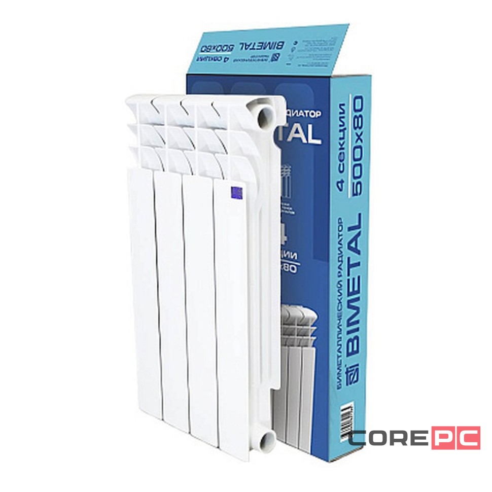 Радиатор STI BIMETAL 500/80 4 секций