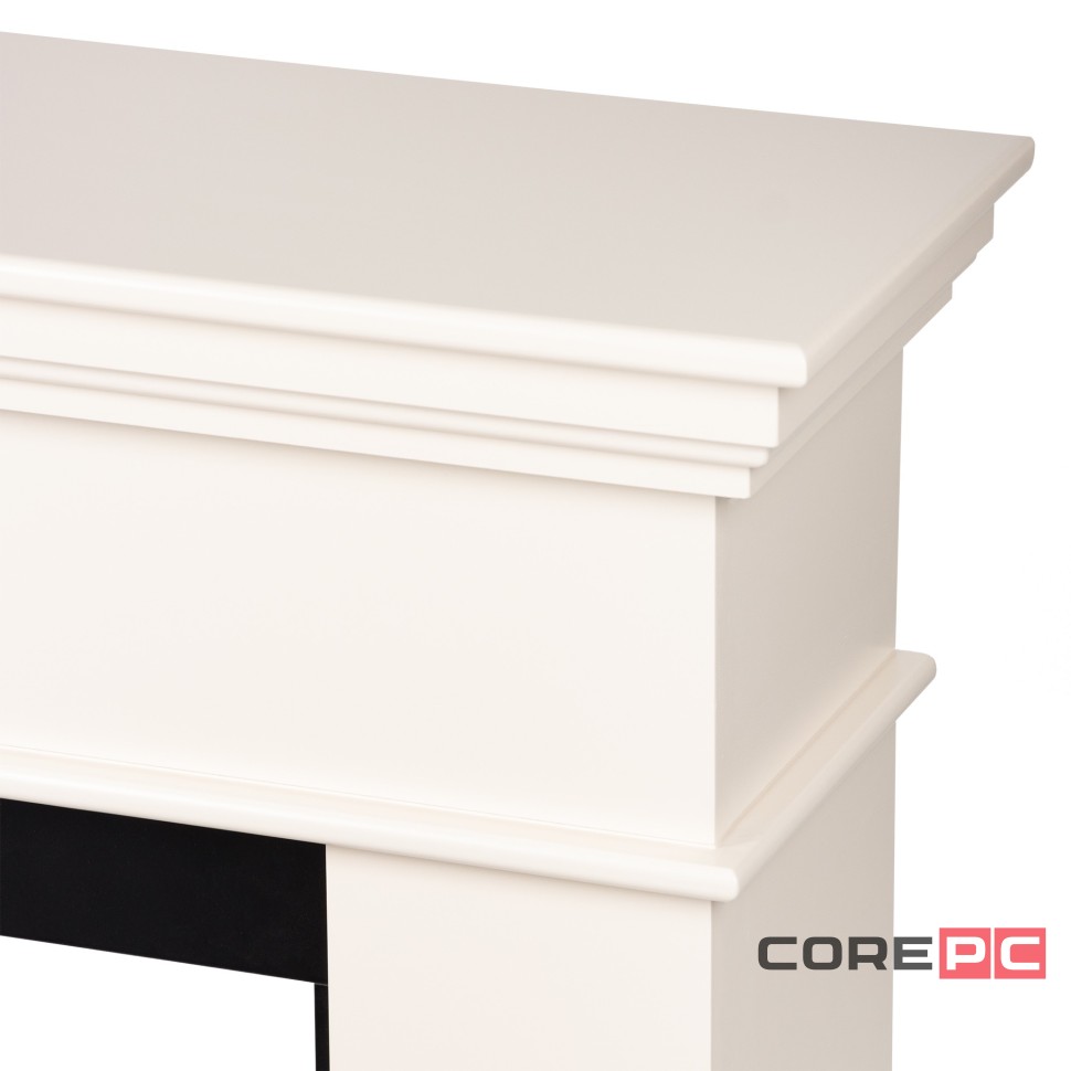 Каминокомплект: Очаг Electrolux EFP/P-3620LS, портал California 42/40/36, молочный