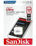 micro SDXC карта памяти SanDisk 128GB Class10 UHS-1 Ultra 100MB/s без ад. (SDSQUNR-128G-GN3MN)