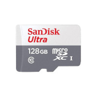 micro SDXC карта памяти SanDisk 128GB Class10 UHS-1 Ultra 100MB/s без ад. (SDSQUNR-128G-GN3MN)
