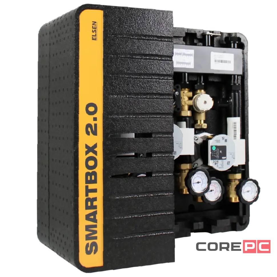 Гребёнка ELSEN DN20 с гидрострелкой 1quot; 4х1quot; 2 м3/ч