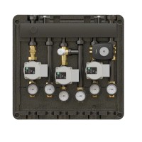 Гребёнка ELSEN DN20 с гидрострелкой 1quot; 4х1quot; 2 м3/ч