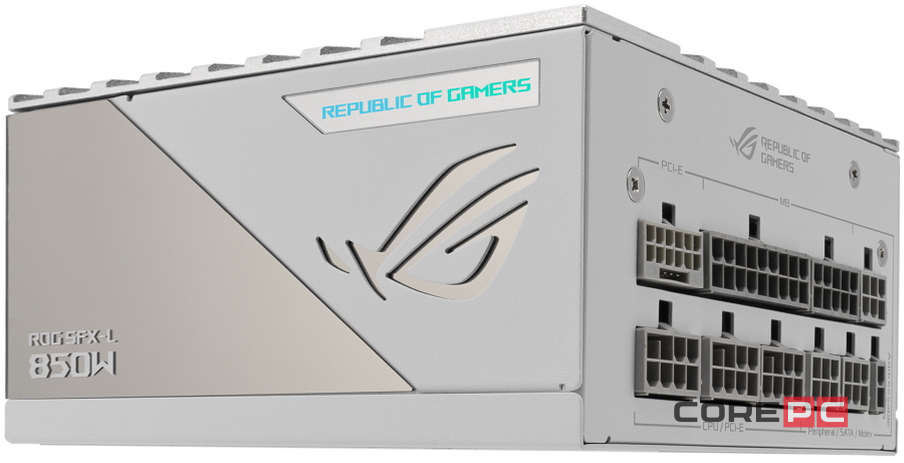 Блок питания ASUS 850W ROG-LOKI-850P-WHITE-SFXL-GAMING RGB White (90YE00N2-B0NA00) 16 Pin (PCIe 5.0 Connector Cable Details)