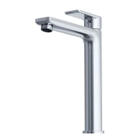 Смеситель для раковины MIXLINE МЛ26-042/ML26-042, рычажное управление, цвет хром