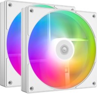 Комплект вентиляторов для корпуса ID-COOLING AS-140-ARGB-W DUET (2 in 1) ARGB White