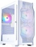 Компьютерный корпус 1STPLAYER DK D4-M FRGB White (D4-M-WH-2F1P-W-1F1-W)