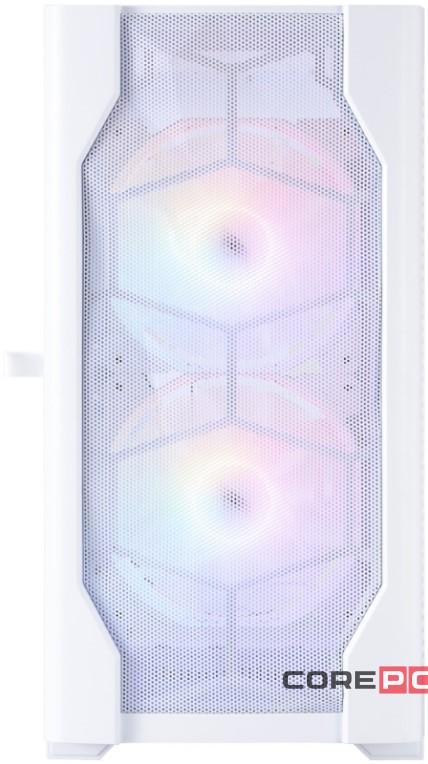 Компьютерный корпус 1STPLAYER DK D4-M FRGB White (D4-M-WH-2F1P-W-1F1-W)