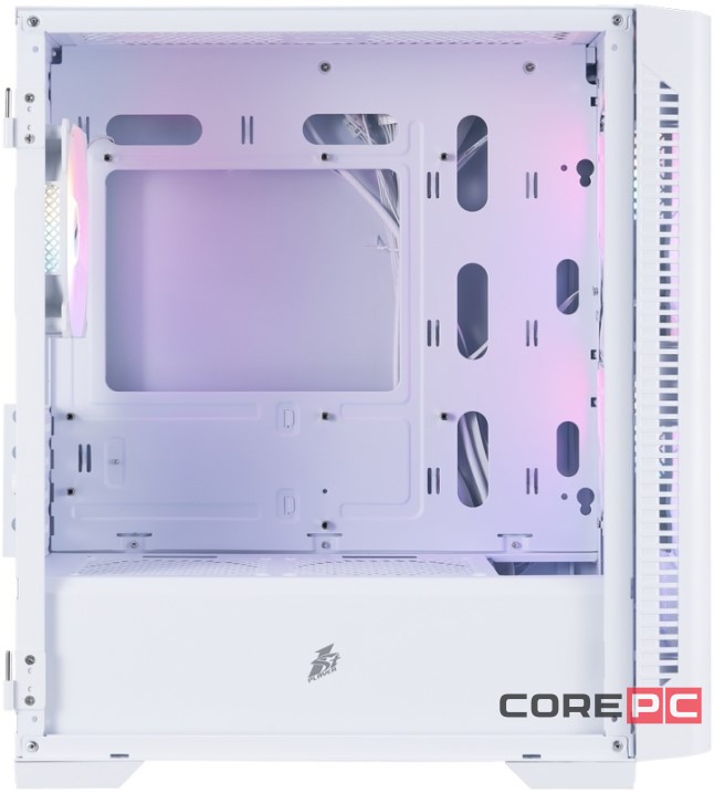 Компьютерный корпус 1STPLAYER DK D4-M FRGB White (D4-M-WH-2F1P-W-1F1-W)