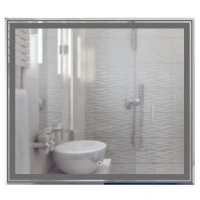 Зеркало MIXLINE Мелис 800х700 (ШВ) сенсорный выключатель, светодиодная подсветка