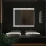 Зеркало MIXLINE Мелис 800х700 (ШВ) сенсорный выключатель, светодиодная подсветка