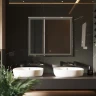 Зеркало MIXLINE Мелис 800х700 (ШВ) сенсорный выключатель, светодиодная подсветка