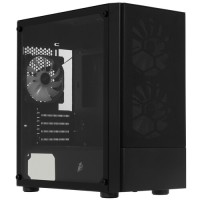 Компьютерный корпус 1STPLAYER FIREBASE X4-M TG LED Black (X4-M-BK-2F1P-1F1)