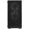 Компьютерный корпус 1STPLAYER FIREBASE X4-M TG LED Black (X4-M-BK-2F1P-1F1)