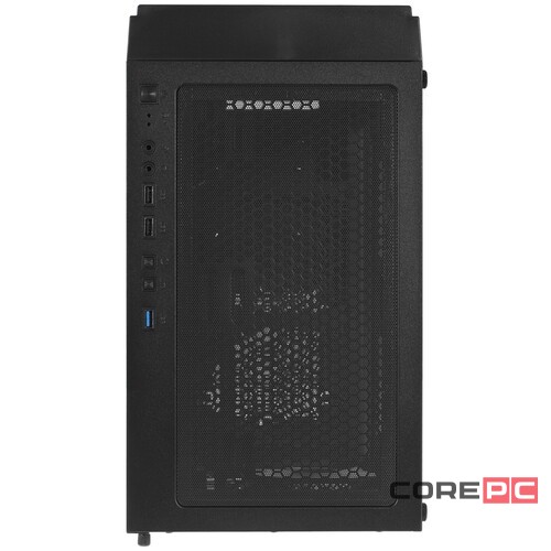 Компьютерный корпус 1STPLAYER FIREBASE X4-M TG LED Black (X4-M-BK-2F1P-1F1)