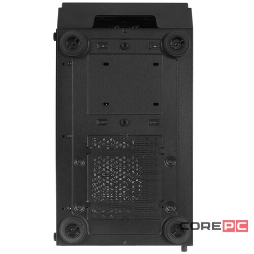 Компьютерный корпус 1STPLAYER FIREBASE X4-M TG LED Black (X4-M-BK-2F1P-1F1)