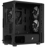 Компьютерный корпус 1STPLAYER FIREBASE X4-M TG LED Black (X4-M-BK-2F1P-1F1)