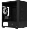 Компьютерный корпус 1STPLAYER FIREBASE X4-M TG LED Black (X4-M-BK-2F1P-1F1)