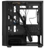 Компьютерный корпус 1STPLAYER FIREBASE X4-M TG LED Black (X4-M-BK-2F1P-1F1)