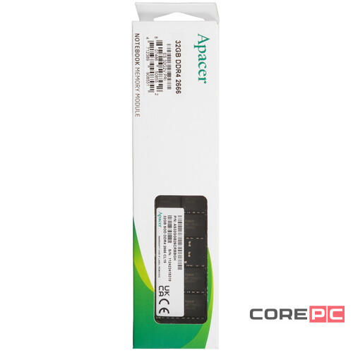 Оперативная память 32 Gb 2666 MHz Apacer (ES.32G2V.PRI)