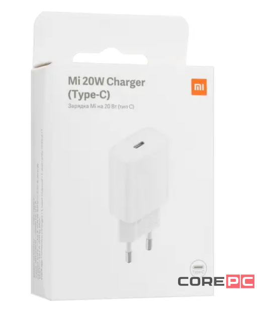Сетевое зарядное устройство Xiaomi Mi Charger Type-C 20W (AD201EU) (белый)