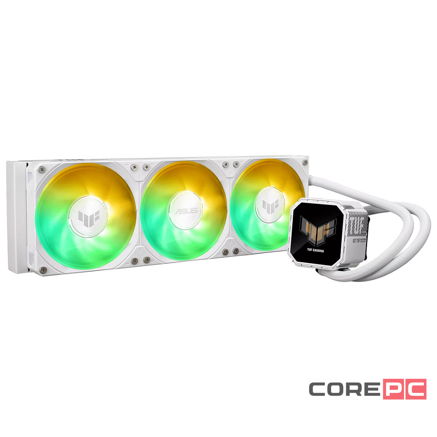 Система жидкостного охлаждения для процессора ASUS TUF GAMING LC III 360 ARGB LCD White (90RC01A2-B0EAY0)