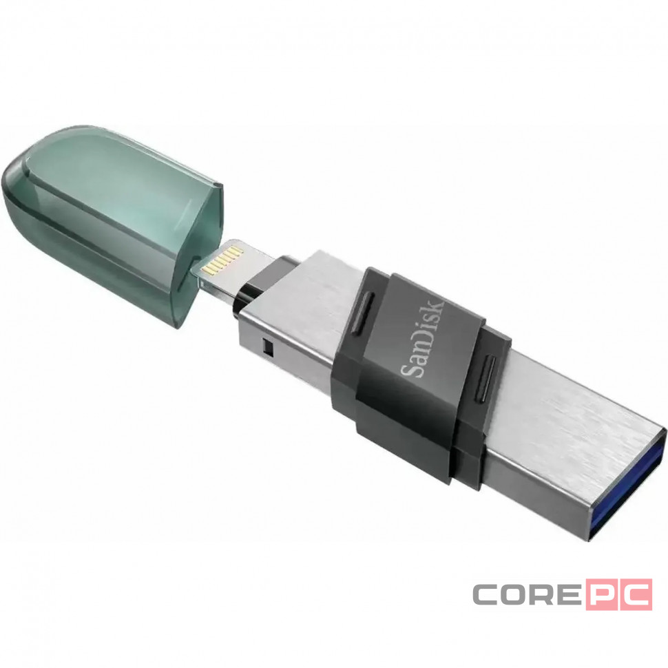 3.0 USB флеш накопитель SanDisk iXpand Flash Drive Flip 64GB (SDIX90N-064G-GN6NN)