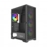Компьютерный корпус Powercase Mistral B415 TG ARGB Black (CMAB415-A4)