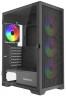 Компьютерный корпус Powercase Mistral B415 TG ARGB Black (CMAB415-A4)