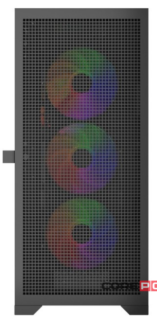 Компьютерный корпус Powercase Mistral B415 TG ARGB Black (CMAB415-A4)