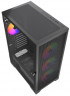 Компьютерный корпус Powercase Mistral B415 TG ARGB Black (CMAB415-A4)