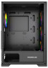 Компьютерный корпус Powercase Mistral B415 TG ARGB Black (CMAB415-A4)