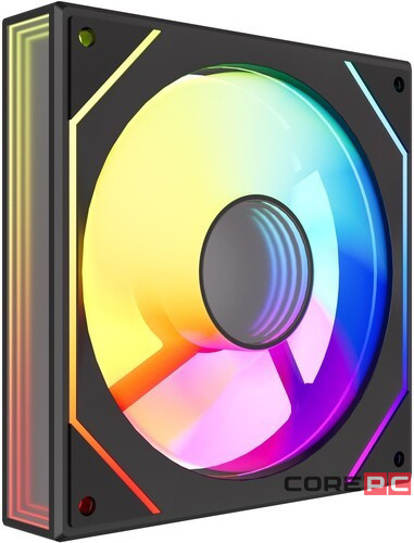 Вентилятор для корпуса Powercase (M52-12 ARGB) Black