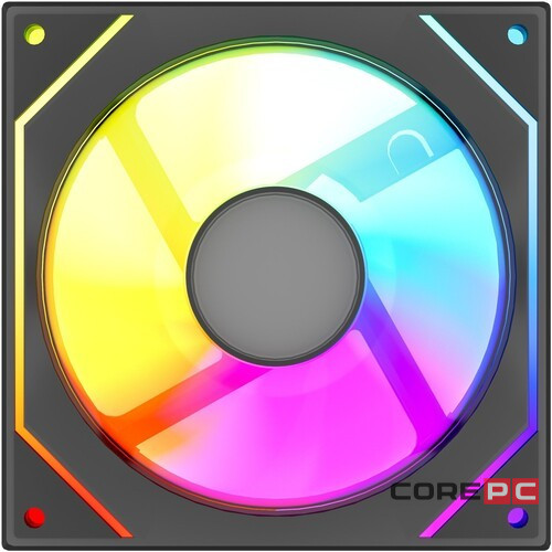 Вентилятор для корпуса Powercase (M52-12 ARGB) Black