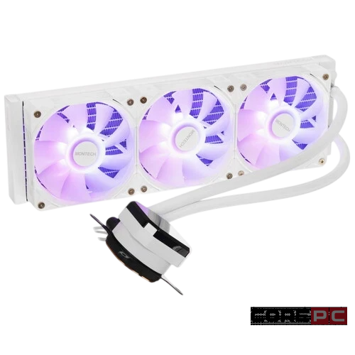 Система жидкостного охлаждения для процессора Montech HYPERFLOW DIGITAL 360 (W) White