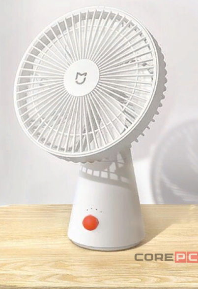 Вентилятор портативный Xiaomi Mijia Desktop Fan 4000mAh ZMYDFS01DM белый