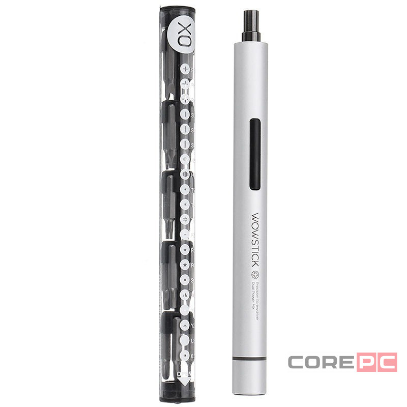 Отвертка электрическая умная Xiaomi Wowstick TRY 20 in1 Kit белая