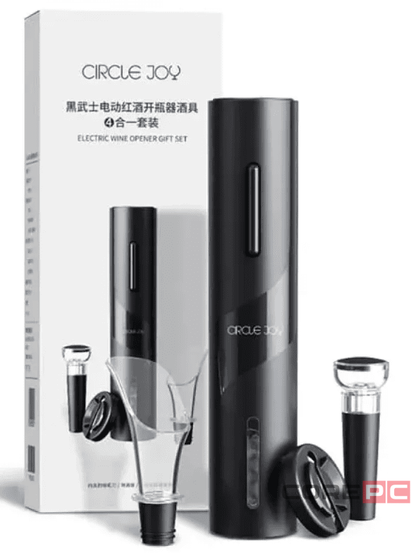 Винный набор Xiaomi Circle Joy 4 in 1 Set in a Gift Box CJ-TZ07 чёрный