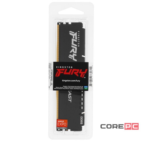Оперативная память 32 Gb 6000 MHz Kingston FURY Beast EXPO Black (KF560C36BBE-32)