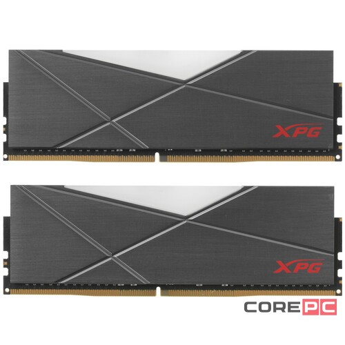 Оперативная память 32 Gb 3200 MHz ADATA XPG SPECTRIX D50 Grey RGB (AX4U320016G16A-DT50)