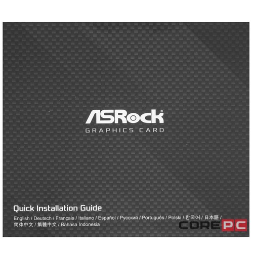 Видеокарта ASRock (A770 CL SE 16GO) Intel Arc A770 16GB Challenger SE OC