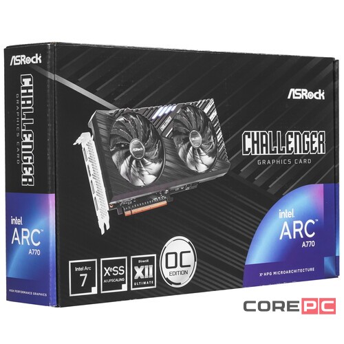 Видеокарта ASRock (A770 CL SE 16GO) Intel Arc A770 16GB Challenger SE OC