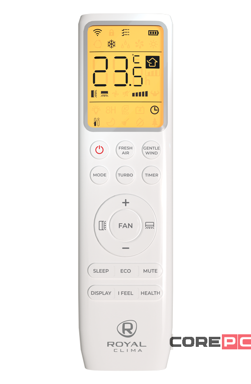 Инверторная сплит-система бризер серии ROYAL FRESH FULL DC EU INVERTER RCI-RF40HN (комплект)