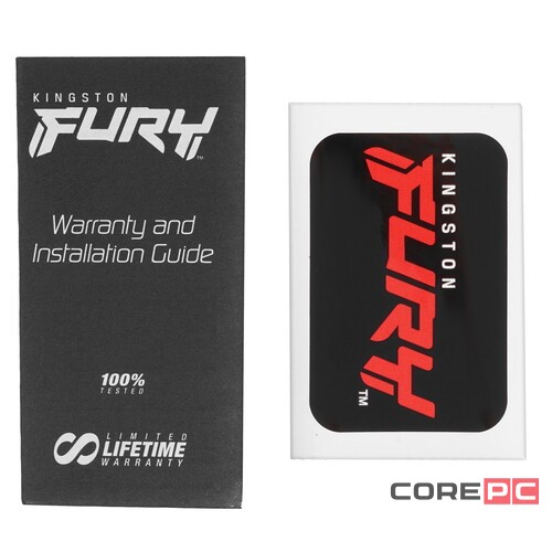 Оперативная память 32 Gb 6400 MHz Kingston FURY Renegade White (KF564C32RWK2-32)