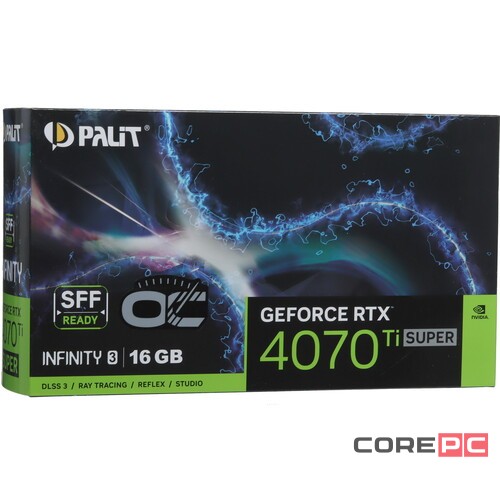 Видеокарта Palit (NED47TSS19T2-1043S) GeForce RTX 4070 Ti SUPER 16GB INFINITY 3 OC