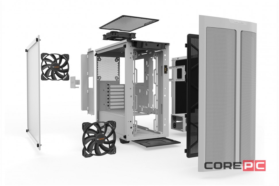 Компьютерный корпус Be Quiet! PURE BASE 500 DX White (BGW38)