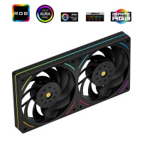 Комплект вентиляторов для корпуса Thermalright TL-UB24R Reverse ARGB Black (TRTLUB24R)